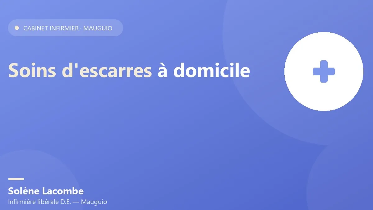 Prévention des escarres chez une personne alitée à domicile à Mauguio